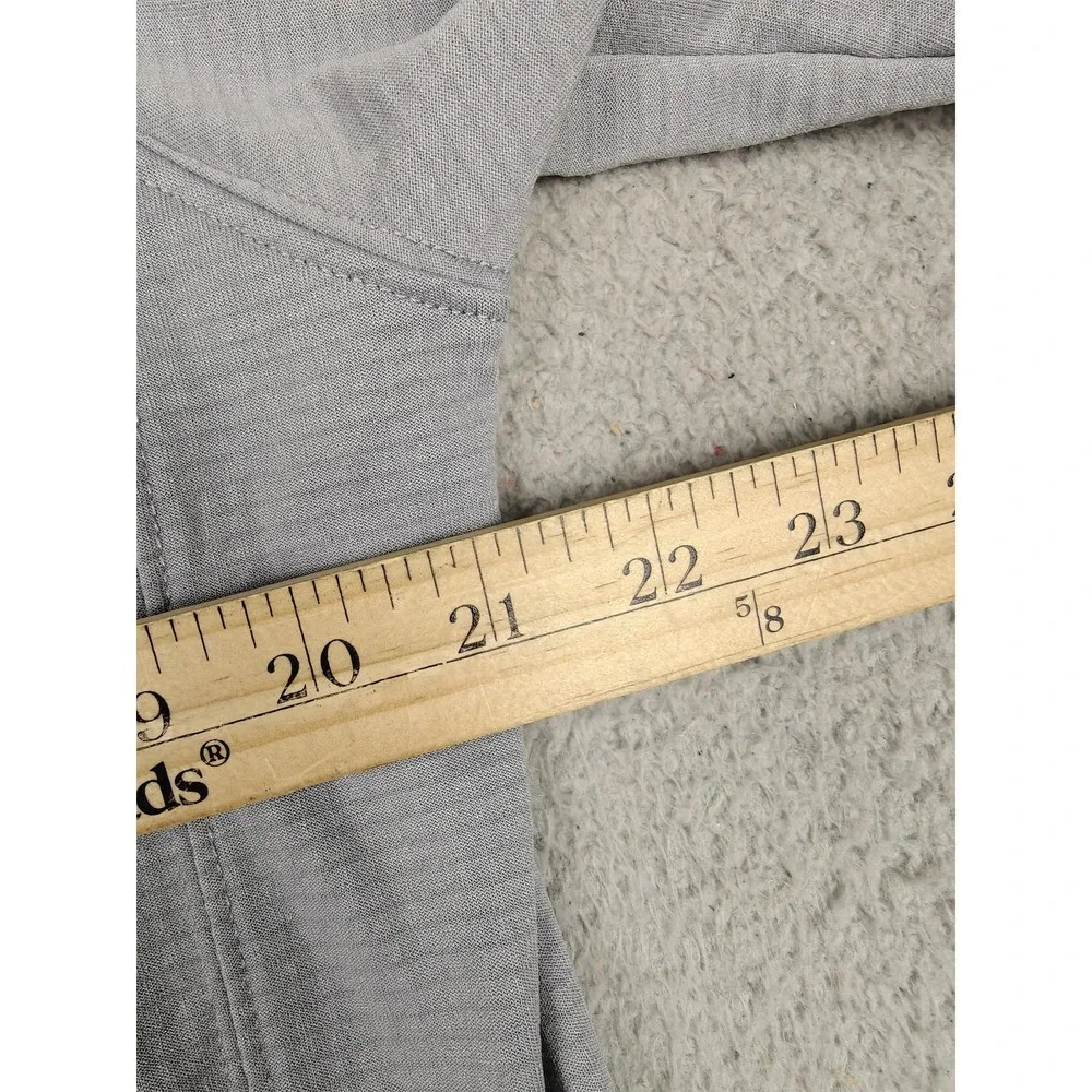 The North Face Pullover Mens‎ Large Gray 1/4 Zip Long Sleeve RTG Logo Training